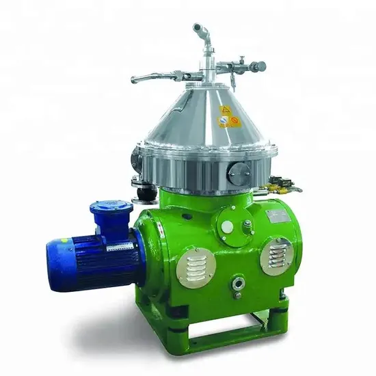 Marine Land Use Mineral Oil Water Disc Centrifuge Separator for Lube Fuel Diesel Oil Clarifying